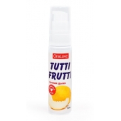 Гель-смазка Tutti-frutti со вкусом сочной дыни - 30 гр. - Биоритм - купить с доставкой в Северске