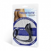 Стимулятор простаты с фиксацией эрекционным кольцом Prostate Gear - BlueLine - в Северске купить с доставкой