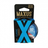 Классические презервативы в пластиковом кейсе MAXUS Classic - 3 шт. - Maxus - купить с доставкой в Северске