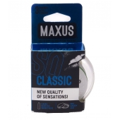 Классические презервативы в пластиковом кейсе MAXUS Classic - 3 шт. - Maxus - купить с доставкой в Северске
