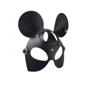 Черная кожаная маска  Мышка - Sitabella - купить с доставкой в Северске