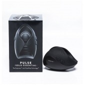 Черный инновационный мужской вибратор PULSE SOLO ESSENTIAL - Hot Octopuss - в Северске купить с доставкой