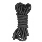 Черная веревка Do Not Disturb - 5 м. - Lola Games - купить с доставкой в Северске