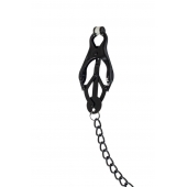 Зажимы на соски Darkside с цепочкой - Lola Games - купить с доставкой в Северске