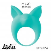 Зеленое эрекционное кольцо Kitten Kyle - Lola Games - в Северске купить с доставкой