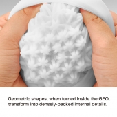 Белый мастурбатор Tenga Geo Coral - Tenga - в Северске купить с доставкой