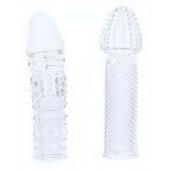 Комплект из 2 прозрачных насадок на пенис PENIS EXTENDER PACK - Dream Toys - в Северске купить с доставкой