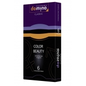 Разноцветные презервативы DOMINO Colour Beauty - 6 шт. - Domino - купить с доставкой в Северске