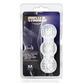 Прозрачный фигурный мастурбатор Master Stroker - Blush Novelties - в Северске купить с доставкой