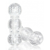 Прозрачный фигурный мастурбатор Master Stroker - Blush Novelties - в Северске купить с доставкой