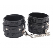 Черные наручники Surrender Wrist Restraints - Chisa - купить с доставкой в Северске