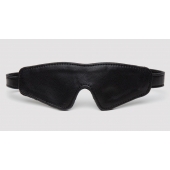 Черная плотная маска на глаза Bound to You Faux Leather Blindfold - Fifty Shades of Grey - купить с доставкой в Северске