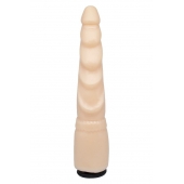 Телесная реалистичная насадка-елочка - 20,5 см. - LOVETOY (А-Полимер) - купить с доставкой в Северске