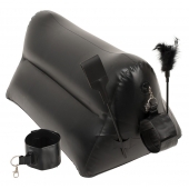 Надувная любовная подушка Portable Triangle Cushion с аксессуарами - Orion - купить с доставкой в Северске