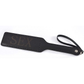 Черная гладкая шлепалка SEX - 35 см. - Sitabella - купить с доставкой в Северске