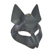 Серая маска Wolf с клепками - Sitabella - купить с доставкой в Северске