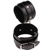 Черные оковы Classic Ankle Cuffs - Chisa - купить с доставкой в Северске