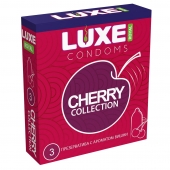 Презервативы с ароматом вишни LUXE Royal Cherry Collection - 3 шт. - Luxe - купить с доставкой в Северске