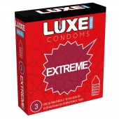 Текстурированные презервативы LUXE Royal Extreme - 3 шт. - Luxe - купить с доставкой в Северске