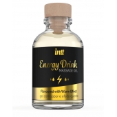 Массажный гель с согревающим эффектом Energy Drink - 30 мл. - INTT - купить с доставкой в Северске