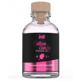 Массажный гель с согревающим эффектом Cotton Candy - 30 мл. - INTT - купить с доставкой в Северске