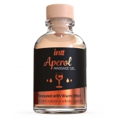 Массажный гель с согревающим эффектом Aperol - 30 мл. - INTT - купить с доставкой в Северске