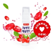 Гель-смазка Tutti-frutti со вкусом барбариса - 30 гр. - Биоритм - купить с доставкой в Северске