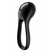Черное эрекционное виброкольцо Majestic Duo - Satisfyer - в Северске купить с доставкой