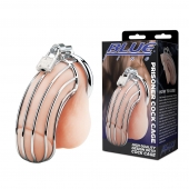 Металлическая клетка Prisoner Cock Сage с замком - BlueLine - купить с доставкой в Северске