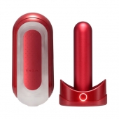 Красный мастурбатор Flip Zero Red   Warmer с подогревом - Tenga - в Северске купить с доставкой
