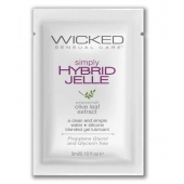 Гель-лубрикант на водно-силиконовой основе Simply Hybrid Jelle - 3 мл. - Wicked - купить с доставкой в Северске
