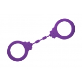 Фиолетовые силиконовые поножи Limitation - Lola Games - купить с доставкой в Северске