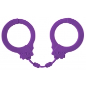 Фиолетовые силиконовые поножи Limitation - Lola Games - купить с доставкой в Северске