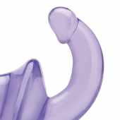 Фиолетовый безремневой страпон Strapless Strap-On - Lux Fetish - купить с доставкой в Северске
