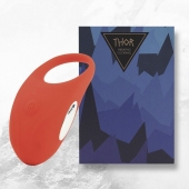 Красное кольцо с вибрацией Thor Cockring - FeelzToys - в Северске купить с доставкой