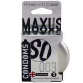 Экстремально тонкие презервативы в железном кейсе MAXUS Extreme Thin - 3 шт. - Maxus - купить с доставкой в Северске