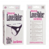 Трусы для страпона с универсальным креплением Universal Love Rider Luxe Harness - California Exotic Novelties - купить с доставкой в Северске