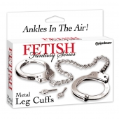 Металлические наручники Metal Leg Cuffs - Pipedream - купить с доставкой в Северске