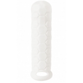 Белый фаллоудлинитель Homme Long - 15,5 см. - Lola Games - в Северске купить с доставкой