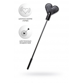 Черный стек со шлепком в форме сердца Anonymo - 35 см. - ToyFa - купить с доставкой в Северске