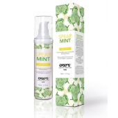 Разогревающее массажное масло Gourmet Spearmint Organic с органическими ингредиентами - 50 мл. - Exsens - купить с доставкой в Северске