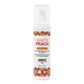 Разогревающее массажное масло Gourmet White Peach Organic с органическими ингредиентами - 50 мл. - Exsens - купить с доставкой в Северске
