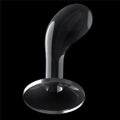 Прозрачный стимулятор простаты Flawless Clear Prostate Plug - 15 см. - Lovetoy - в Северске купить с доставкой