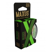Презервативы в пластиковом кейсе MAXUS AIR Mixed - 3 шт. - Maxus - купить с доставкой в Северске