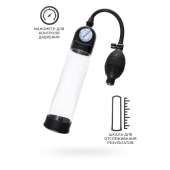 Прозрачная механическая помпа Roald с манометром - Sexus - в Северске купить с доставкой