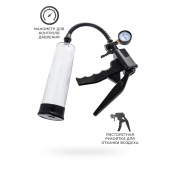 Прозрачная механическая помпа для пениса Viggo - Sexus - в Северске купить с доставкой