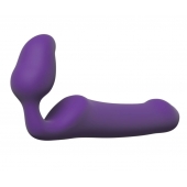 Фиолетовый безремневой страпон Queens L - Adrien Lastic - купить с доставкой в Северске