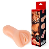 Телесный реалистичный мастурбатор в виде вагины - Bior toys - в Северске купить с доставкой