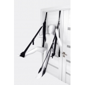 Черные секс-качели на дверь Anonymo №0505 - ToyFa - купить с доставкой в Северске