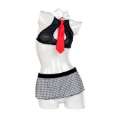 Надувная секс-кукла с реалистичной головой в костюме учительницы - ToyFa - в Северске купить с доставкой